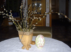 Osterdekoration: Monika F�rstel.